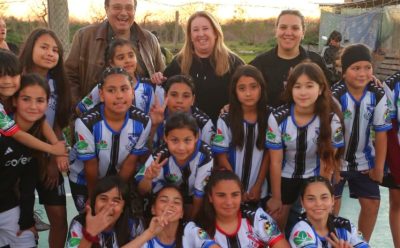 MAGUI GRAY RECORRIÓ EL FEDERAL FÚTBOL CLUB DE MONTE GRANDE