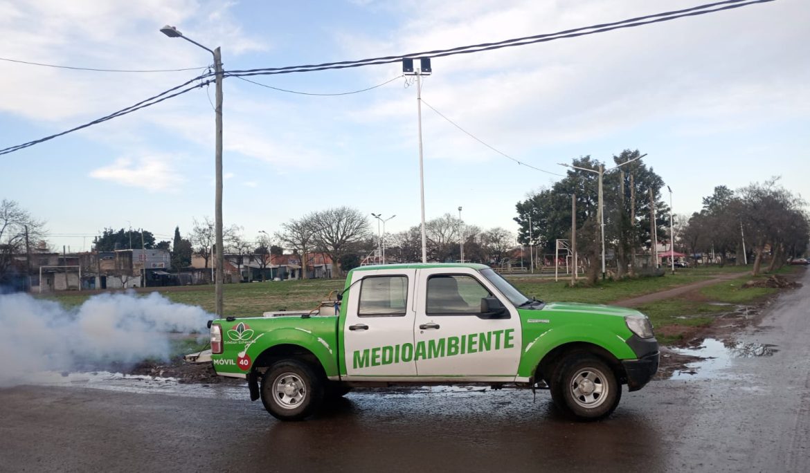 NUEVOS OPERATIVOS DE FUMIGACIÓN EN EL DISTRITO