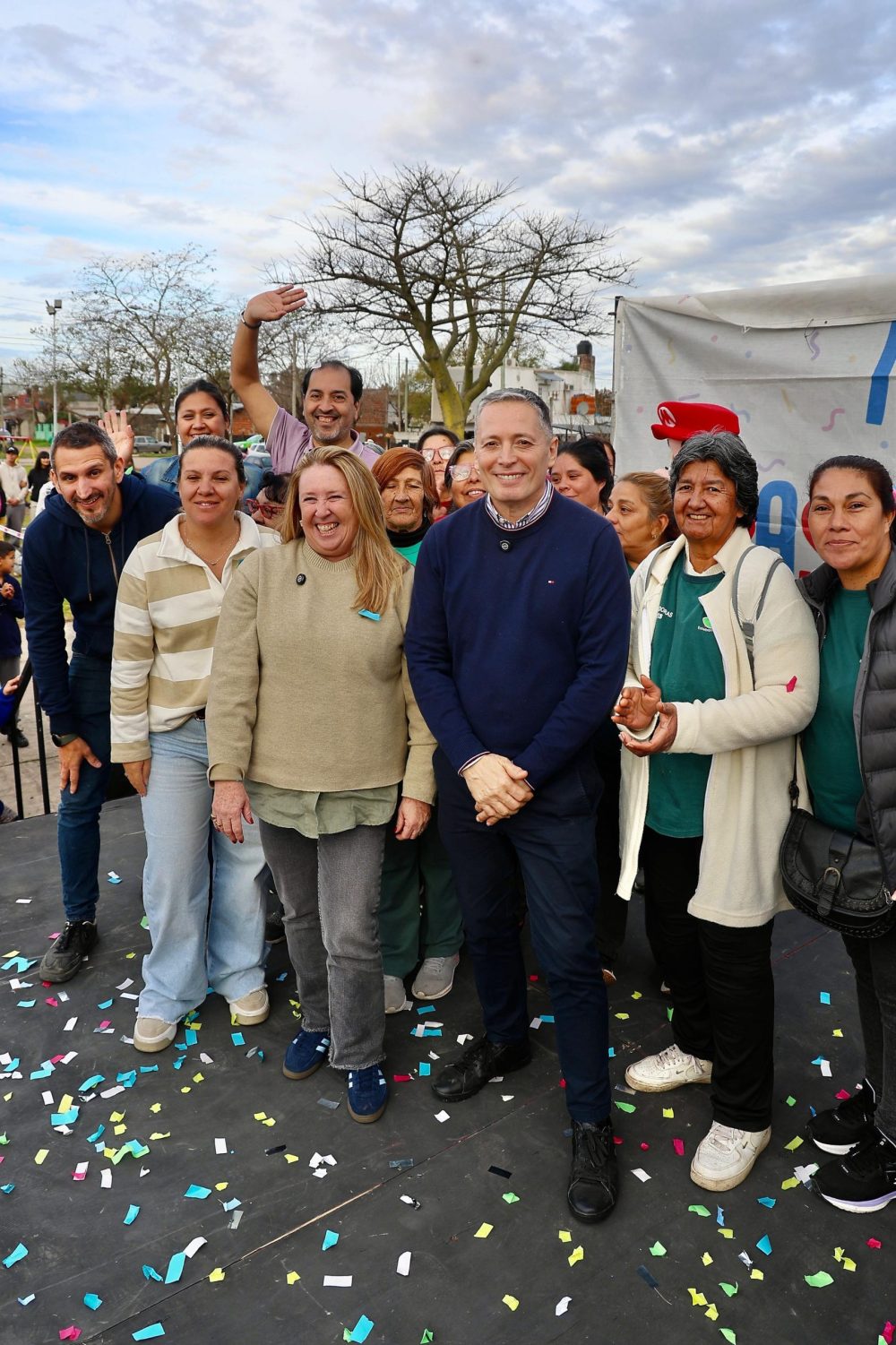 FERNANDO GRAY Y MAGUI GRAY COMPARTIERON CON CHICAS Y CHICOS LOS FESTEJOS POR EL MES DE LAS INFANCIAS