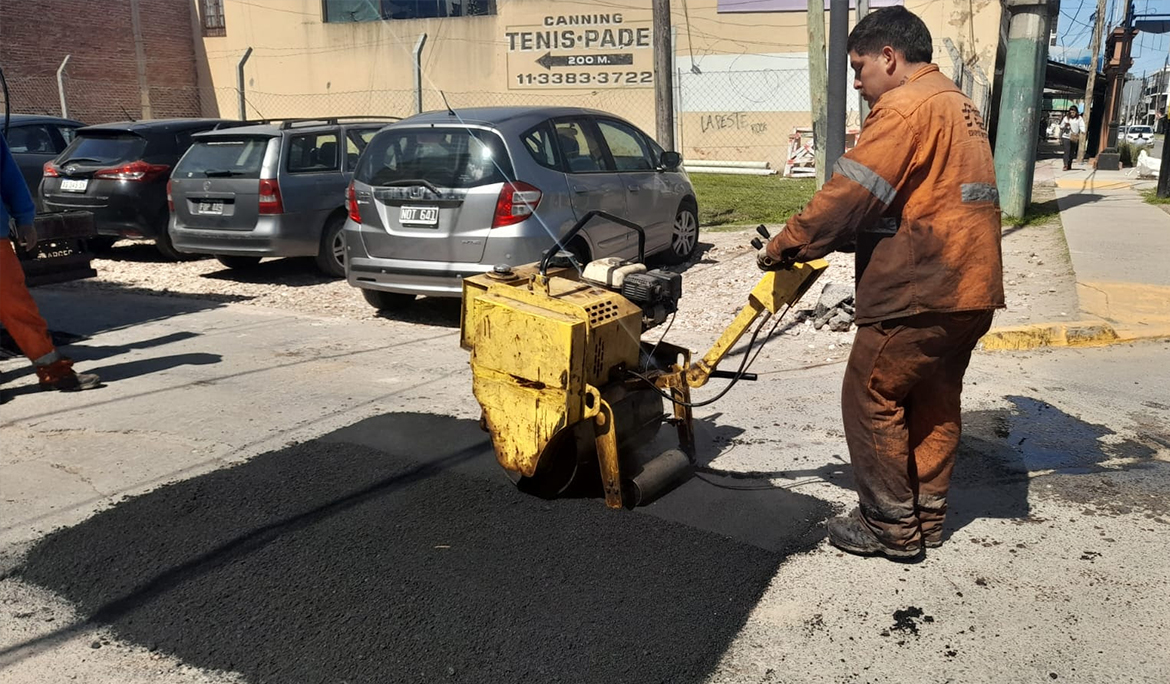CANNING: NUEVAS OBRAS DE BACHEO