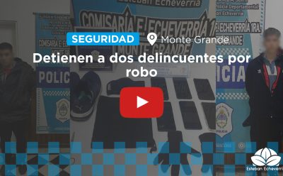 MONTE GRANDE: CON APOYO DEL COM, DOS PERSONAS FUERON DETENIDAS POR ROBO