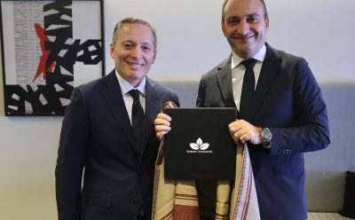 FERNANDO GRAY SE REUNIÓ CON EL ALCALDE DE TURÍN