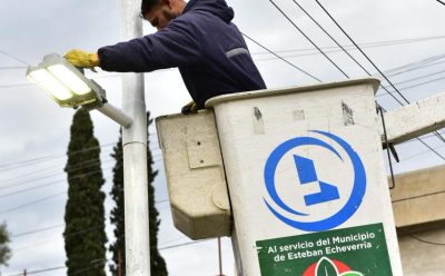 AVANZA LA INSTALACIÓN DE LUCES LED PEATONALES EN MONTE GRANDE