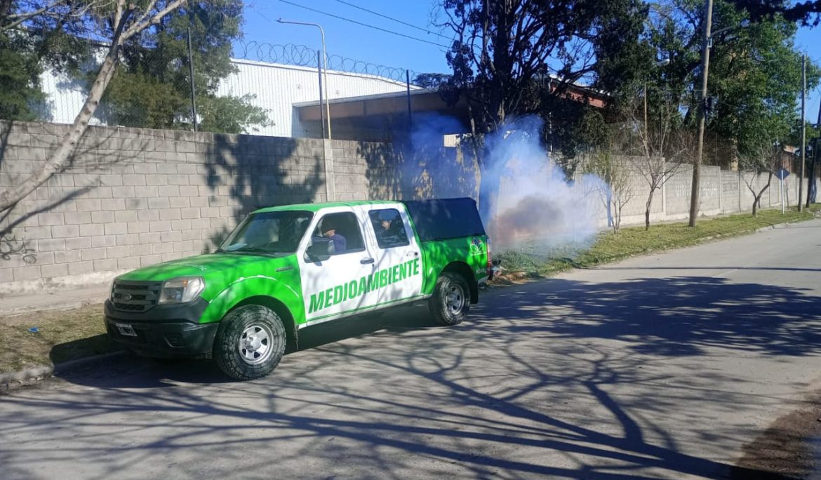 NUEVOS OPERATIVOS DE FUMIGACIÓN EN EL DISTRITO