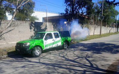 NUEVOS OPERATIVOS DE FUMIGACIÓN EN EL DISTRITO