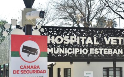 INSTALACIÓN DE CÁMARAS DE VIDEOVIGILANCIA EN EL NUEVO HOSPITAL VETERINARIO