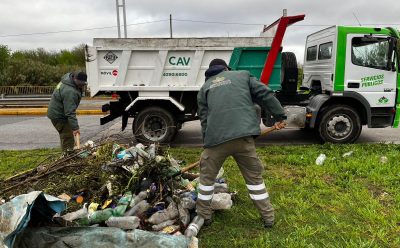 TRABAJOS DE LIMPIEZA Y SANEAMIENTO EN LOS BARRIOS TRAS LAS FUERTES LLUVIAS