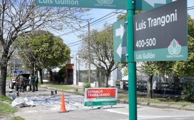 CONTINÚAN LAS TAREAS DE TOMADO DE JUNTAS EN LUIS GUILLÓN