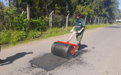 CANNING: SIGUEN ADELANTE LAS OBRAS DE BACHEO