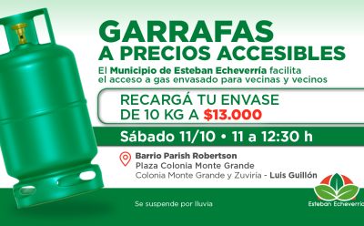 LUIS GUILLÓN: NUEVO OPERATIVO DE RECARGA DE GARRAFAS