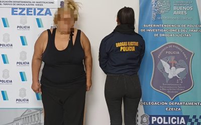 MONTE GRANDE: DETIENEN A UNA MUJER POR TENENCIA Y COMERCIALIZACIÓN DE ESTUPEFACIENTES