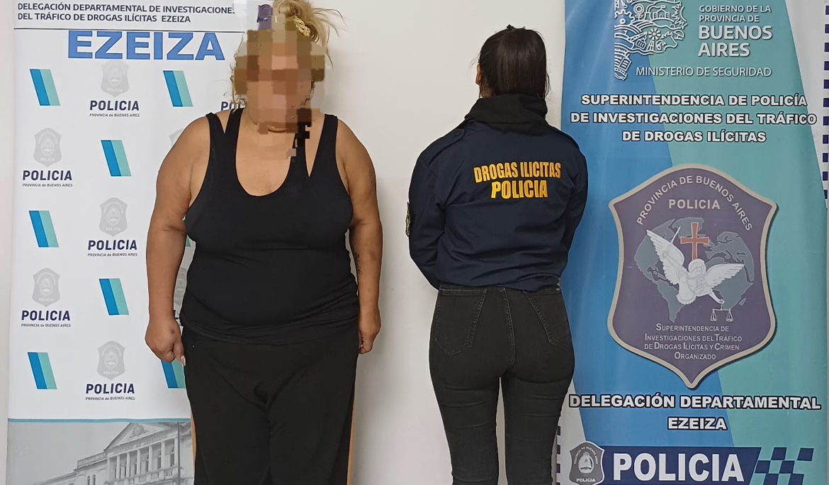 MONTE GRANDE: DETIENEN A UNA MUJER POR TENENCIA Y COMERCIALIZACIÓN DE ESTUPEFACIENTES
