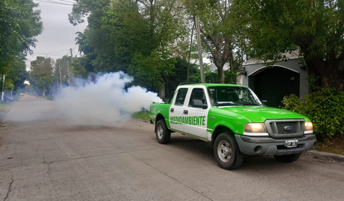NUEVOS OPERATIVOS DE FUMIGACIÓN EN EL DISTRITO