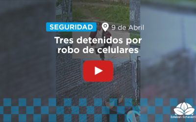 TRES DETENIDOS EN TRANSRADIO POR EL ROBO DE CELULARES A DOS PERSONAS