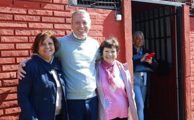 FERNANDO GRAY DIALOGÓ CON INTEGRANTES DE DOS CENTROS DE JUBILADOS DEL DISTRITO