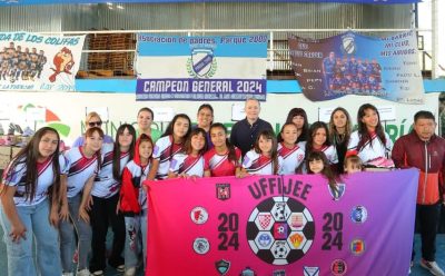 FERNANDO GRAY ENTREGÓ 837 PARES DE BOTINES A 34 EQUIPOS DE FÚTBOL FEMENINO DE ESTEBAN ECHEVERRÍA