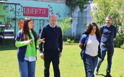 FERNANDO GRAY RECORRIÓ EL CENTRO DE DÍA NUEVO CENTRO