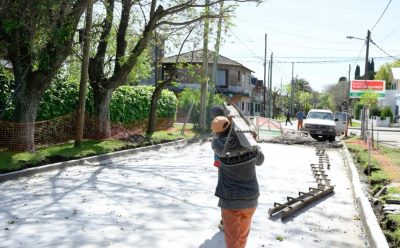 LUIS GUILLÓN: CONTINÚAN LAS TAREAS DE BACHEO EN HORMIGÓN