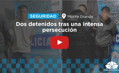 CON APOYO DEL COM, DOS PERSONAS FUERON DETENIDAS POR CIRCULAR EN UNA MOTO CON PEDIDO DE SECUESTRO