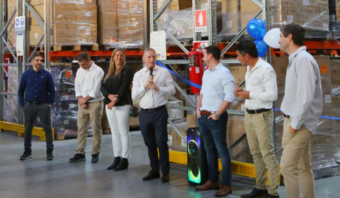 FERNANDO GRAY PARTICIPÓ DE LA INAUGURACIÓN DE BIDCOM LOGISTIC EN EL JAGÜEL