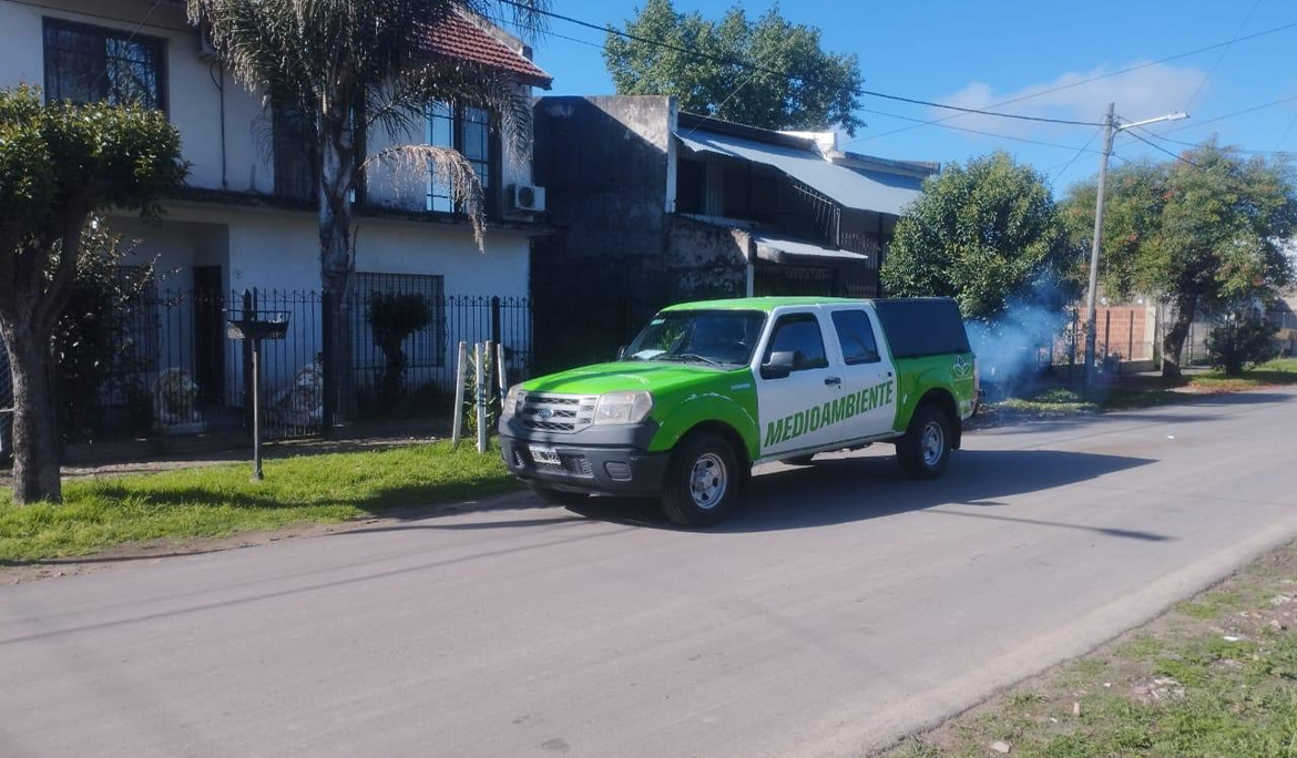 NUEVOS OPERATIVOS DE FUMIGACIÓN EN EL DISTRITO