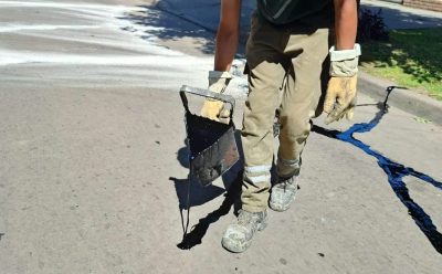 TAREAS DE TOMADO DE JUNTAS EN CALLES DE MONTE GRANDE