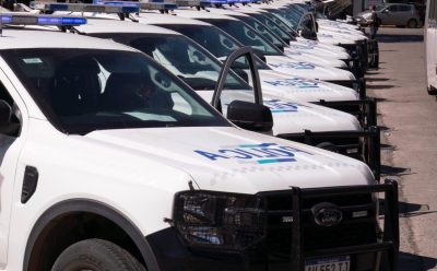 EL MUNICIPIO REALIZÓ LA REVISIÓN TÉCNICA DE LOS 20 NUEVOS PATRULLEROS ENTREGADOS A LA POLICÍA BONAERENSE