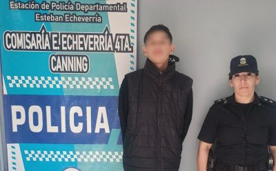 DOS DETENIDOS EN CANNING POR EL ROBO DE UNA MOTO