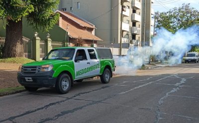 EL MUNICIPIO AVANZA CON LAS TAREAS DE FUMIGACIÓN EN EL DISTRITO
