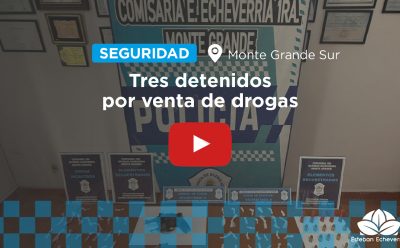 MONTE GRANDE SUR: DESARTICULAN A UNA BANDA DE NARCOS
