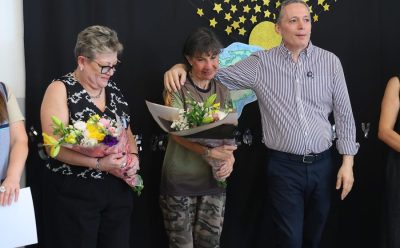 FERNANDO GRAY PARTICIPÓ DEL ACTO DE IMPOSICIÓN DE NOMBRE DEL JARDÍN DE INFANTES N° 939, QUE AHORA SE LLAMA “VETERANAS DE MALVINAS”