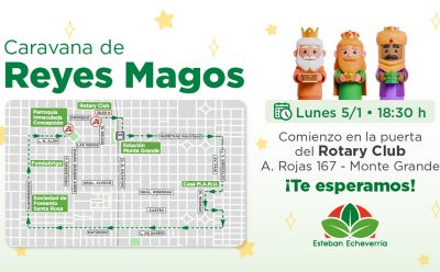LOS REYES MAGOS REALIZARÁN LA TRADICIONAL CARAVANA EN MONTE GRANDE
