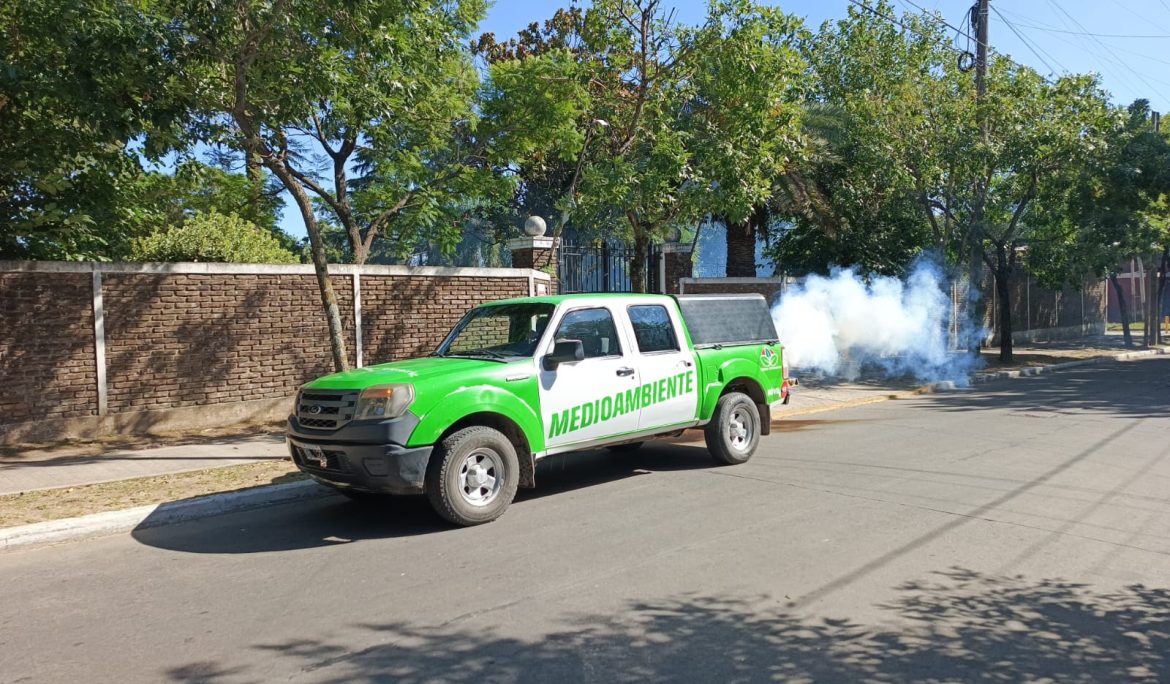 AVANZAN LAS TAREAS DE FUMIGACIÓN EN ESTEBAN ECHEVERRÍA