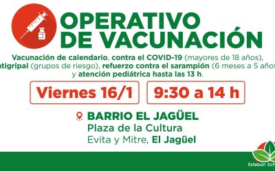 EL MUNICIPIO AVANZA CON LOS OPERATIVOS TERRITORIALES DE VACUNACIÓN
