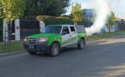 AVANZAN LAS TAREAS DE FUMIGACIÓN EN ESTEBAN ECHEVERRÍA