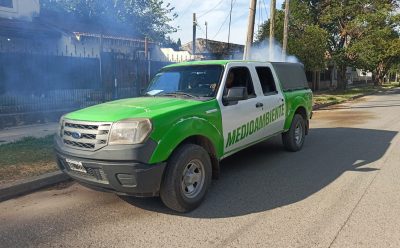 AVANZAN LAS TAREAS DE FUMIGACIÓN EN ESTEBAN ECHEVERRÍA