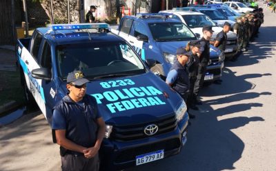 OPERATIVOS DE SEGURIDAD DE LAS FUERZAS FEDERALES EN ESTEBAN ECHEVERRÍA
