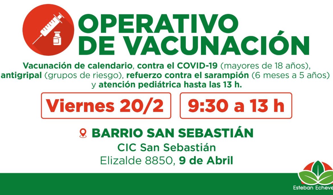 EL MUNICIPIO AVANZA CON LOS OPERATIVOS TERRITORIALES DE VACUNACIÓN