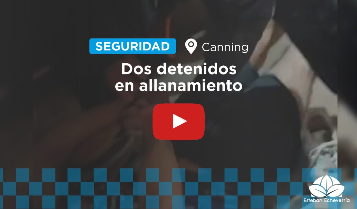 CANNING: DOS DETENIDOS POR EL ROBO DE UNA MOTO