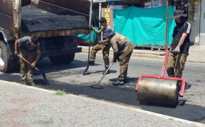 EL JAGÜEL: NUEVAS OBRAS DE BACHEO