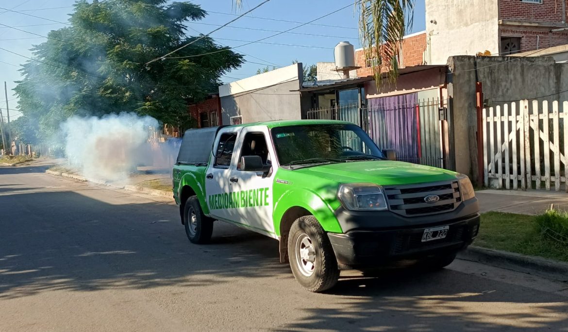 NUEVOS OPERATIVOS DE FUMIGACIÓN EN EL DISTRITO