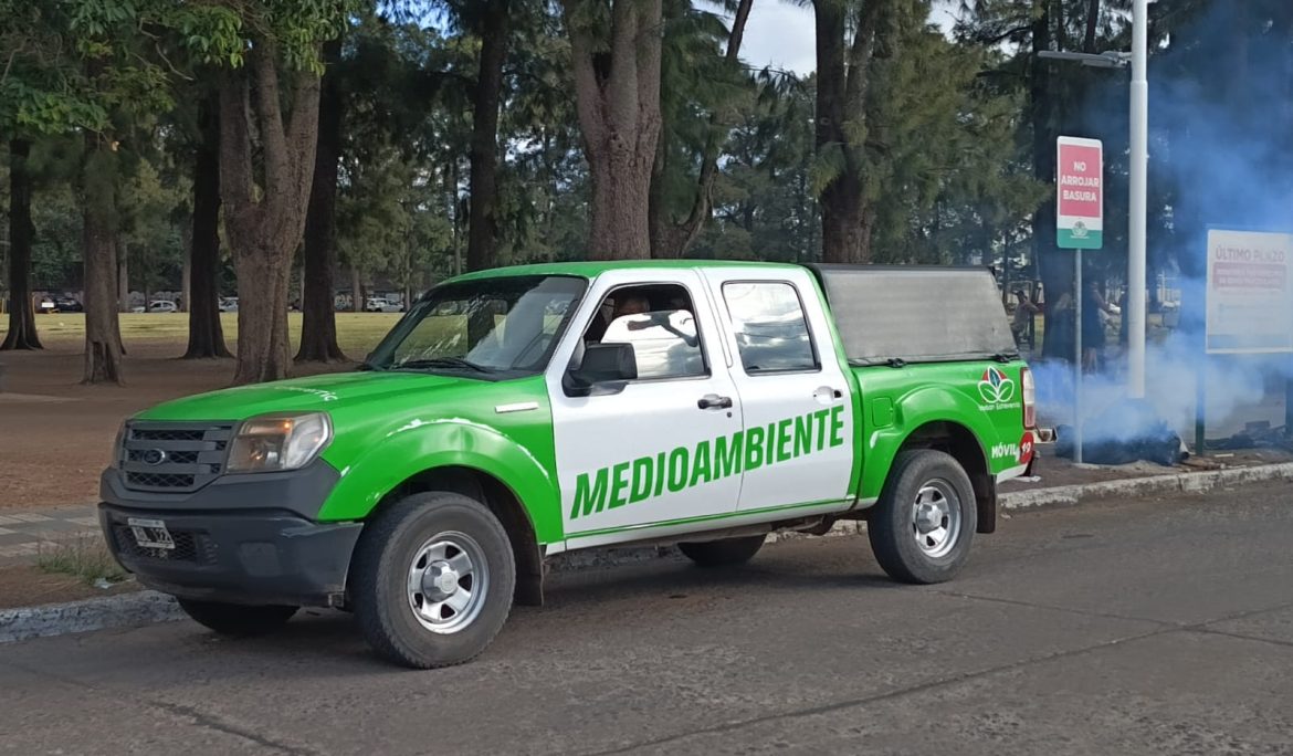 CONTINÚAN LOS OPERATIVOS DE FUMIGACIÓN EN EL DISTRITO