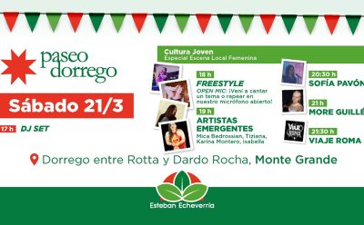 ARTISTAS LOCALES VOLVERÁN A PRESENTARSE EN LA NUEVA EDICIÓN DE PASEO DORREGO