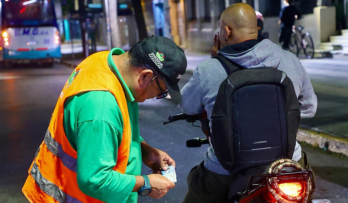 EL MUNICIPIO REALIZÓ OPERATIVOS DE SEGURIDAD Y CONTROL VEHICULAR EN MONTE GRANDE