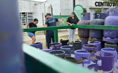 OPERATIVO DE RECARGA DE GARRAFAS EN EL BARRIO LA VICTORIA