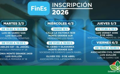 CONTINÚA LA INSCRIPCIÓN PARA EL PLAN FINES 2026