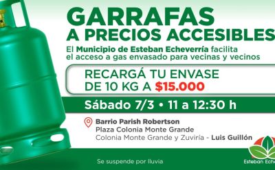 LUIS GUILLÓN: NUEVO OPERATIVO DE RECARGA DE GARRAFAS