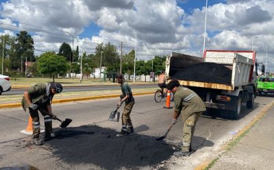 EL JAGÜEL: EL MUNICIPIO AVANZA CON LOS TRABAJOS DE BACHEO