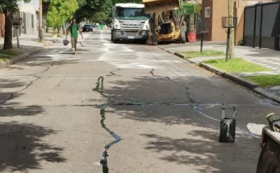 CONTINÚAN LAS TAREAS DE TOMADO DE JUNTAS EN MONTE GRANDE