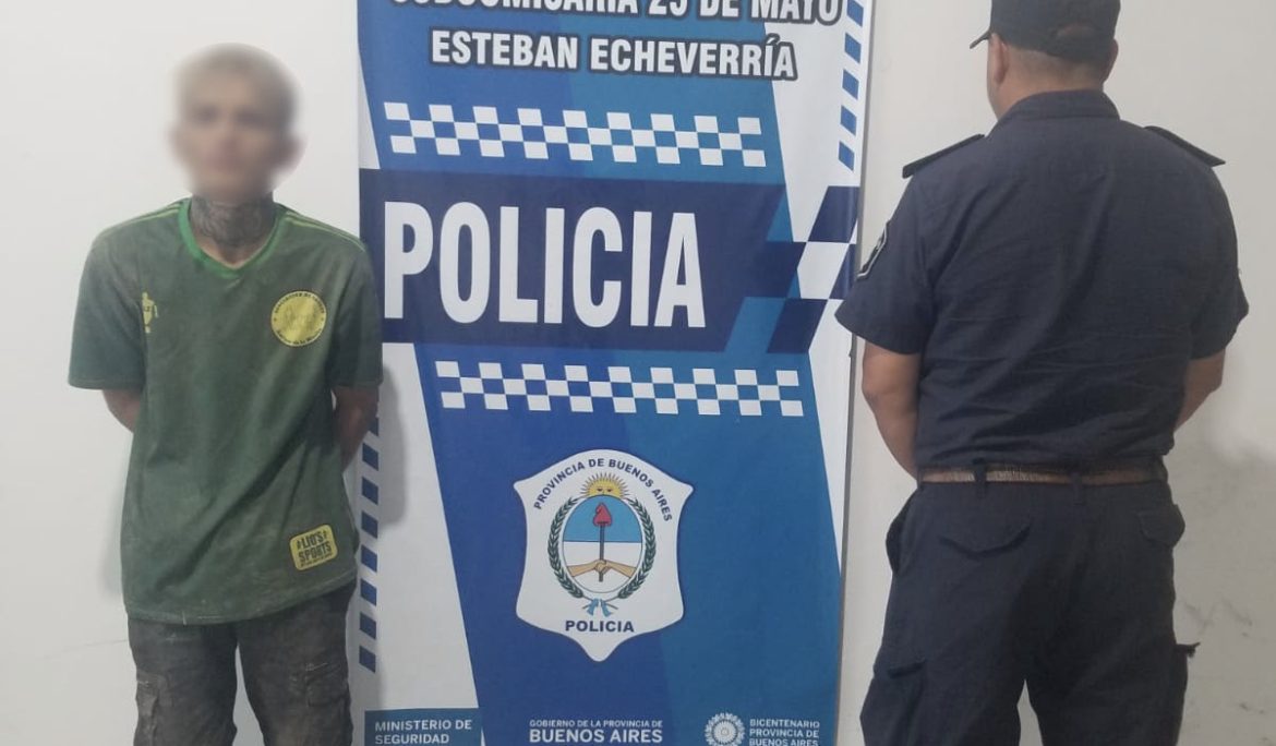 DETUVIERON A UN HOMBRE ACUSADO DE ROBAR EN UNA VIVIENDA DE MONTE GRANDE